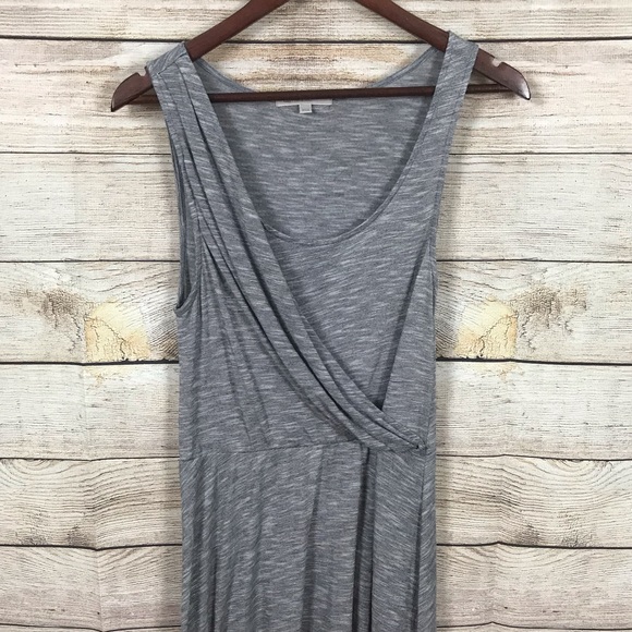 Gap Jersey Gray Sleeveless Dress size: xs - Picture 2 of 6
